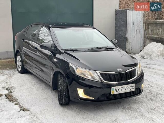 Черный Киа Рио, объемом двигателя 1.4 л и пробегом 124 тыс. км за 9350 $, фото 20 на Automoto.ua