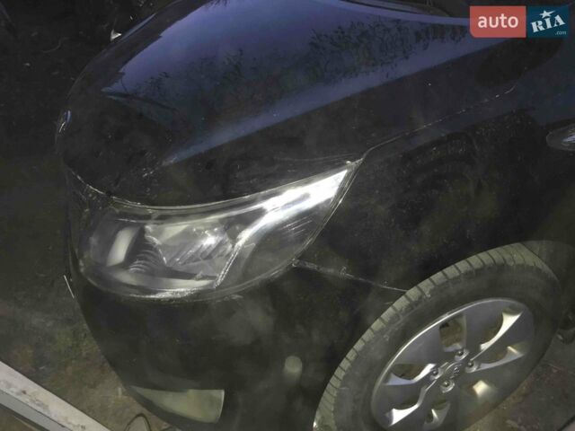 Черный Киа Рио, объемом двигателя 1.4 л и пробегом 102 тыс. км за 2600 $, фото 3 на Automoto.ua