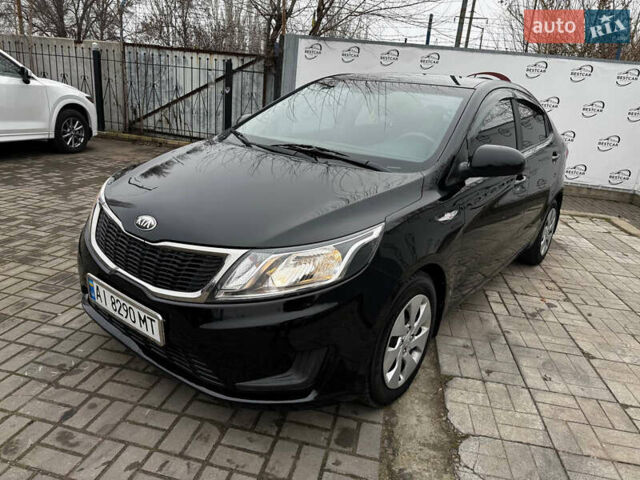 Черный Киа Рио, объемом двигателя 1.4 л и пробегом 185 тыс. км за 6999 $, фото 15 на Automoto.ua