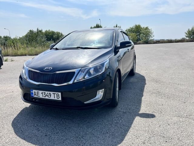 Черный Киа Рио, объемом двигателя 1.6 л и пробегом 142 тыс. км за 6412 $, фото 5 на Automoto.ua