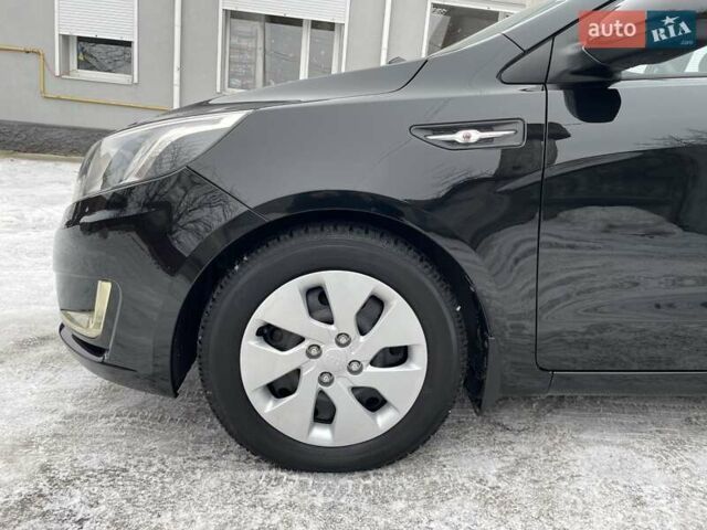 Черный Киа Рио, объемом двигателя 1.4 л и пробегом 124 тыс. км за 9350 $, фото 42 на Automoto.ua