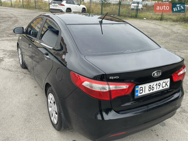 Черный Киа Рио, объемом двигателя 1.4 л и пробегом 136 тыс. км за 7700 $, фото 9 на Automoto.ua