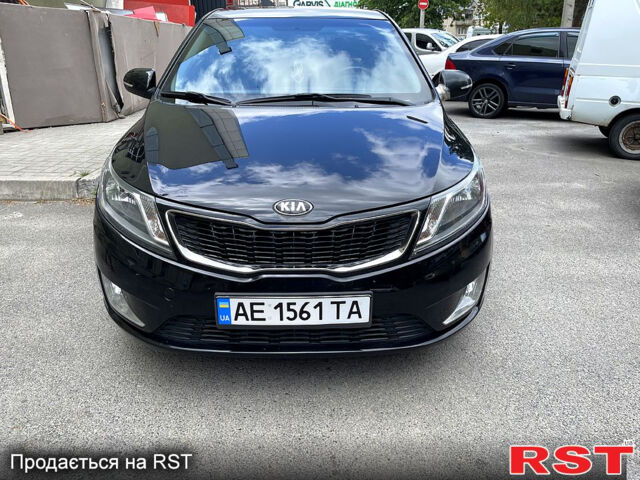 Черный Киа Рио, объемом двигателя 1.6 л и пробегом 137 тыс. км за 8799 $, фото 3 на Automoto.ua