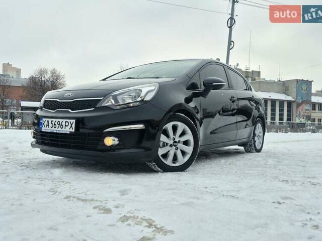 Черный Киа Рио, объемом двигателя 1.4 л и пробегом 66 тыс. км за 11950 $, фото 81 на Automoto.ua