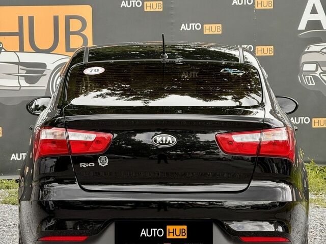 Черный Киа Рио, объемом двигателя 1.25 л и пробегом 100 тыс. км за 7600 $, фото 5 на Automoto.ua