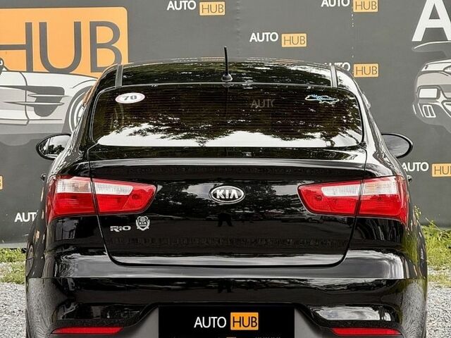 Черный Киа Рио, объемом двигателя 1.25 л и пробегом 100 тыс. км за 8600 $, фото 5 на Automoto.ua