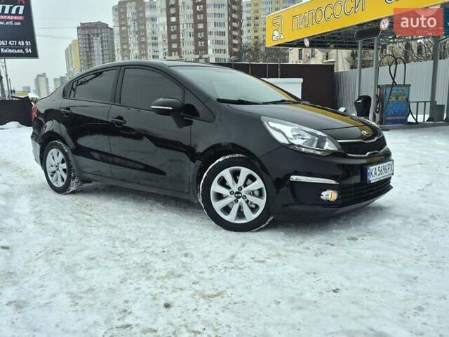 Черный Киа Рио, объемом двигателя 1.4 л и пробегом 66 тыс. км за 11950 $, фото 87 на Automoto.ua