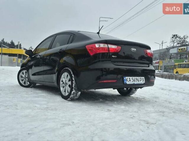 Черный Киа Рио, объемом двигателя 1.4 л и пробегом 66 тыс. км за 11950 $, фото 89 на Automoto.ua