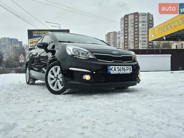 Черный Киа Рио, объемом двигателя 1.4 л и пробегом 66 тыс. км за 11950 $, фото 86 на Automoto.ua