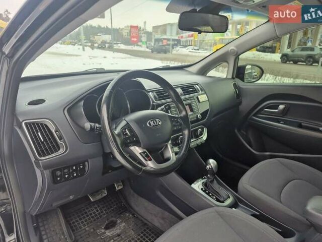 Черный Киа Рио, объемом двигателя 1.4 л и пробегом 66 тыс. км за 11950 $, фото 28 на Automoto.ua
