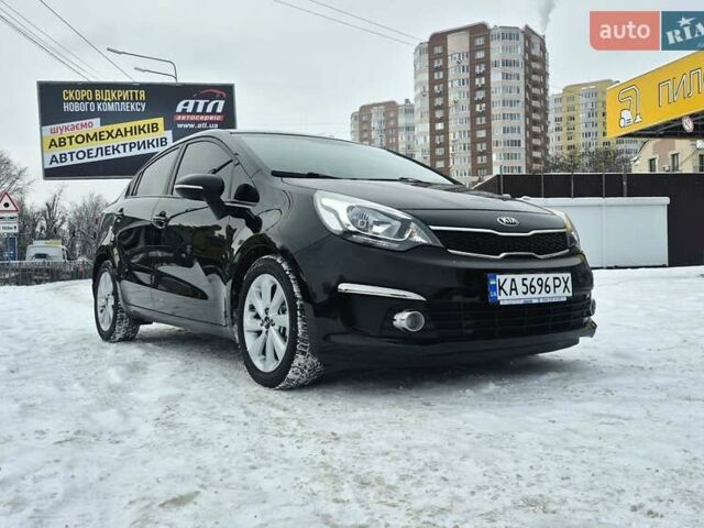 Черный Киа Рио, объемом двигателя 1.4 л и пробегом 66 тыс. км за 11950 $, фото 10 на Automoto.ua
