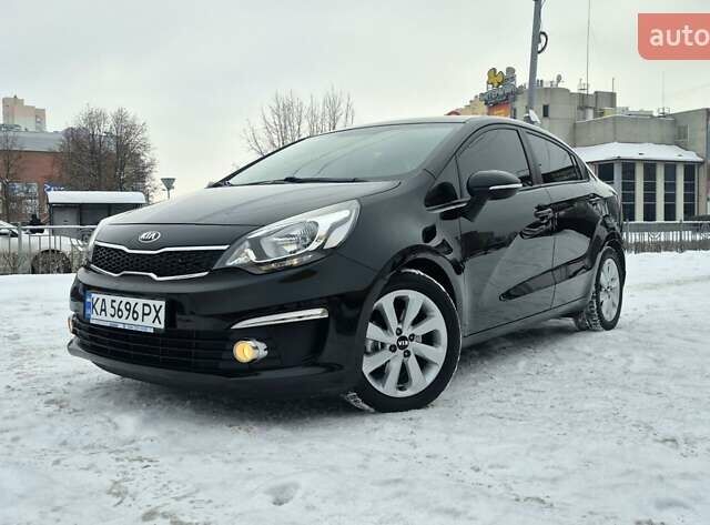Черный Киа Рио, объемом двигателя 1.4 л и пробегом 66 тыс. км за 11950 $, фото 80 на Automoto.ua