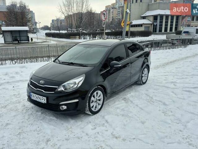 Черный Киа Рио, объемом двигателя 1.4 л и пробегом 66 тыс. км за 11950 $, фото 6 на Automoto.ua