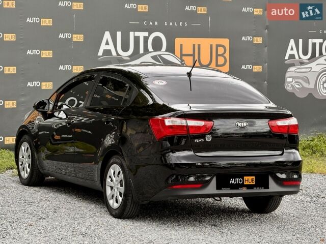 Черный Киа Рио, объемом двигателя 1.25 л и пробегом 100 тыс. км за 7600 $, фото 4 на Automoto.ua