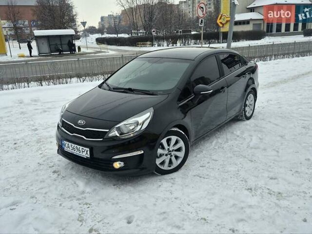 Черный Киа Рио, объемом двигателя 1.4 л и пробегом 66 тыс. км за 11950 $, фото 79 на Automoto.ua