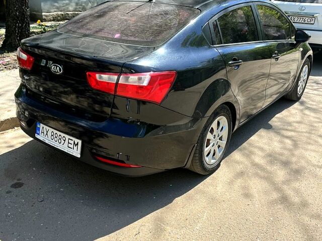 Черный Киа Рио, объемом двигателя 1.2 л и пробегом 140 тыс. км за 8500 $, фото 5 на Automoto.ua