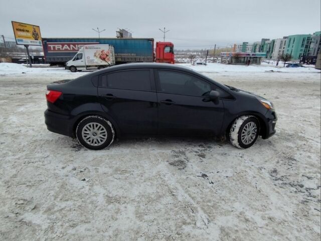Черный Киа Рио, объемом двигателя 1.6 л и пробегом 180 тыс. км за 8800 $, фото 1 на Automoto.ua