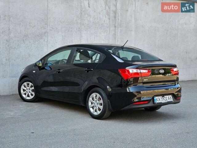 Черный Киа Рио, объемом двигателя 1.4 л и пробегом 91 тыс. км за 11500 $, фото 2 на Automoto.ua