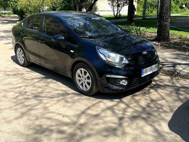 Черный Киа Рио, объемом двигателя 1.2 л и пробегом 140 тыс. км за 8500 $, фото 4 на Automoto.ua