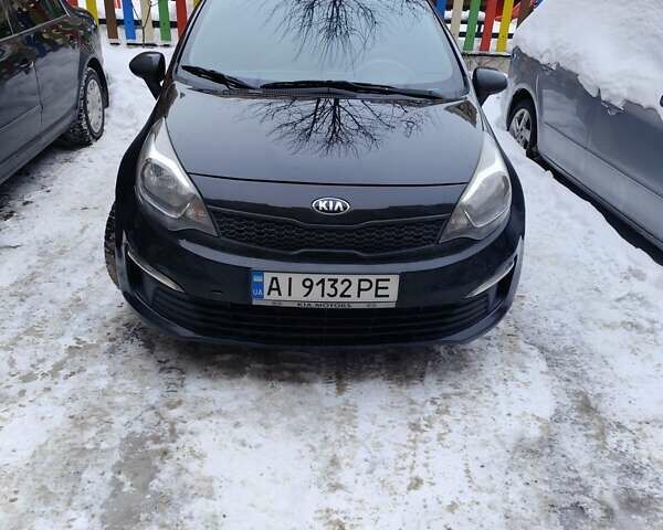 Черный Киа Рио, объемом двигателя 1.6 л и пробегом 180 тыс. км за 8799 $, фото 10 на Automoto.ua