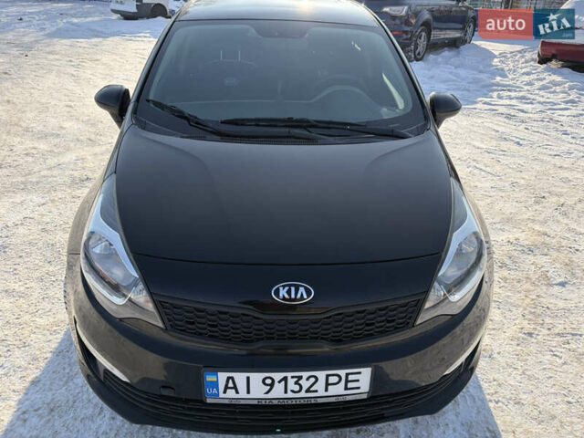 Черный Киа Рио, объемом двигателя 1.59 л и пробегом 180 тыс. км за 7999 $, фото 1 на Automoto.ua