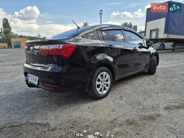 Черный Киа Рио, объемом двигателя 1.4 л и пробегом 115 тыс. км за 9400 $, фото 16 на Automoto.ua