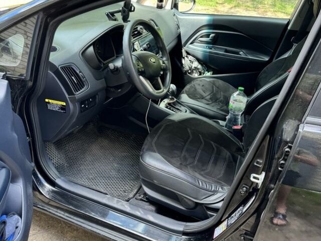 Черный Киа Рио, объемом двигателя 1.6 л и пробегом 70 тыс. км за 9000 $, фото 7 на Automoto.ua
