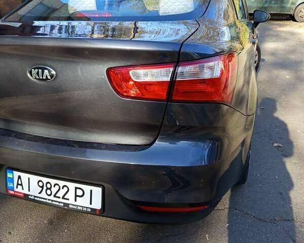 Черный Киа Рио, объемом двигателя 1.37 л и пробегом 185 тыс. км за 8500 $, фото 3 на Automoto.ua
