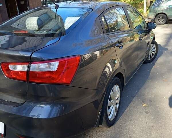 Черный Киа Рио, объемом двигателя 1.37 л и пробегом 185 тыс. км за 8500 $, фото 7 на Automoto.ua