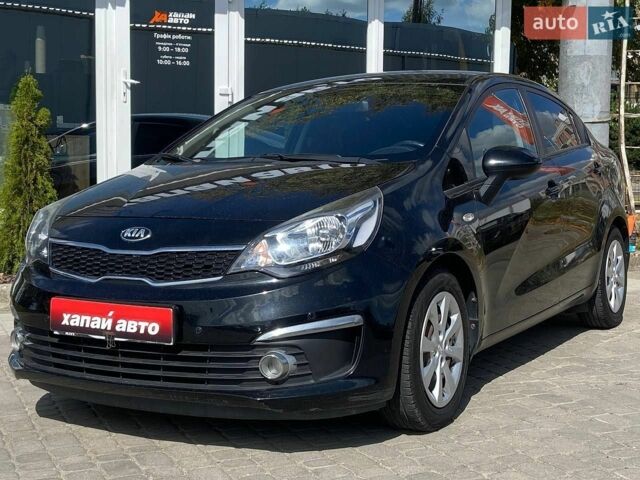 Чорний Кіа Ріо, об'ємом двигуна 1.4 л та пробігом 80 тис. км за 12300 $, фото 25 на Automoto.ua