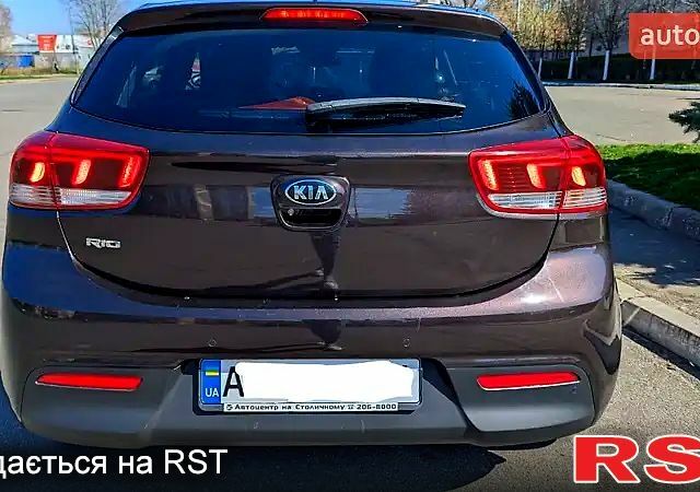 Кіа Ріо 2017 у Києві на Automoto.ua Коричневий Кіа Ріо, об'ємом двигуна 1.4 л та пробігом 113 тис. км за 14900 $, фото 6 на Automoto.ua
