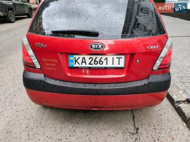 Красный Киа Рио, объемом двигателя 1.6 л и пробегом 194 тыс. км за 5400 $, фото 5 на Automoto.ua