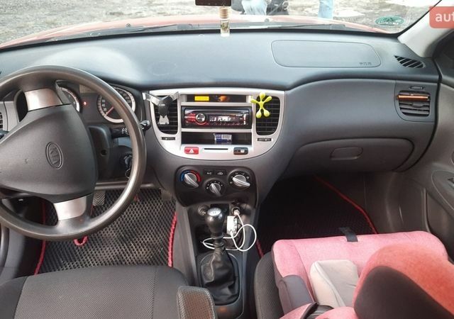 Красный Киа Рио, объемом двигателя 1.5 л и пробегом 263 тыс. км за 3500 $, фото 16 на Automoto.ua