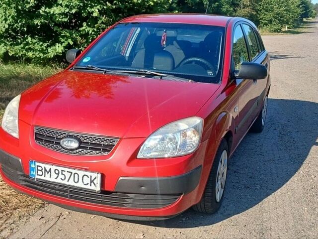 Красный Киа Рио, объемом двигателя 1.4 л и пробегом 219 тыс. км за 4100 $, фото 5 на Automoto.ua