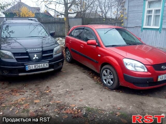 Красный Киа Рио, объемом двигателя 1.4 л и пробегом 170 тыс. км за 4499 $, фото 5 на Automoto.ua