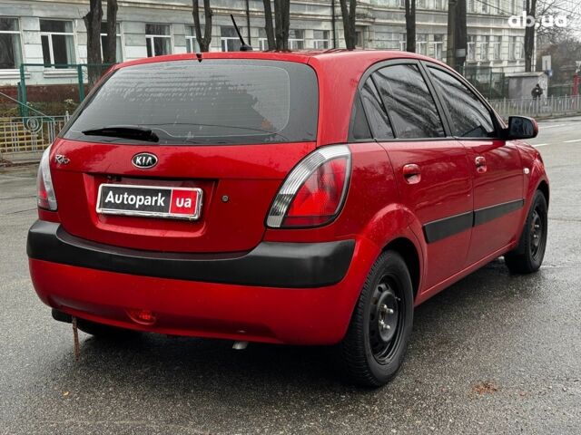 Красный Киа Рио, объемом двигателя 1.4 л и пробегом 189 тыс. км за 6490 $, фото 11 на Automoto.ua