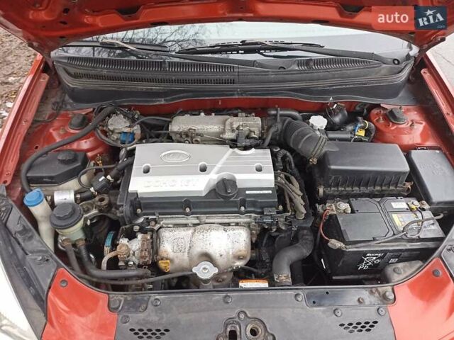 Червоний Кіа Ріо, об'ємом двигуна 1.4 л та пробігом 202 тис. км за 3999 $, фото 8 на Automoto.ua