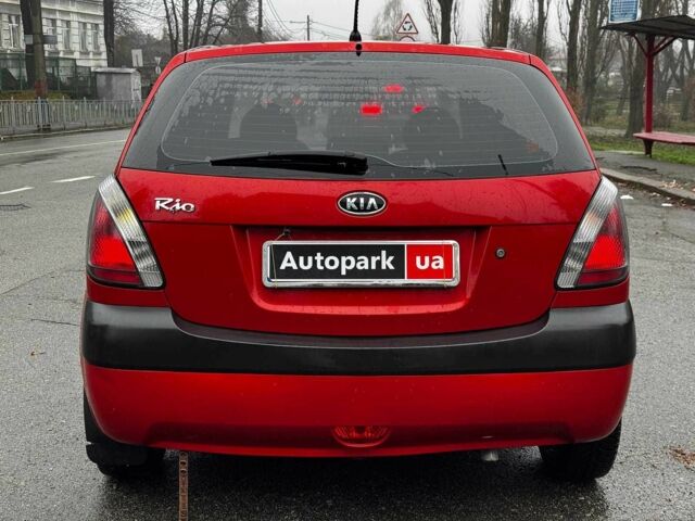 Красный Киа Рио, объемом двигателя 1.4 л и пробегом 189 тыс. км за 6490 $, фото 13 на Automoto.ua