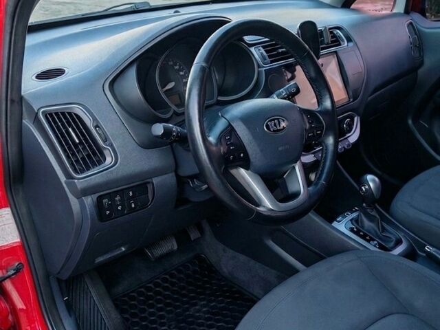 Красный Киа Рио, объемом двигателя 1.4 л и пробегом 66 тыс. км за 11500 $, фото 12 на Automoto.ua