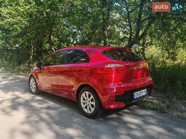 Красный Киа Рио, объемом двигателя 1.4 л и пробегом 66 тыс. км за 11500 $, фото 1 на Automoto.ua