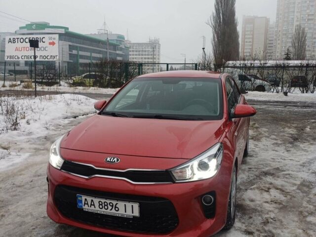 Красный Киа Рио, объемом двигателя 1.6 л и пробегом 47 тыс. км за 15300 $, фото 1 на Automoto.ua