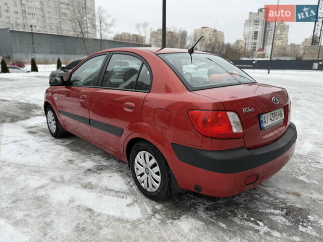 Красный Киа Рио, объемом двигателя 1.4 л и пробегом 244 тыс. км за 4950 $, фото 7 на Automoto.ua