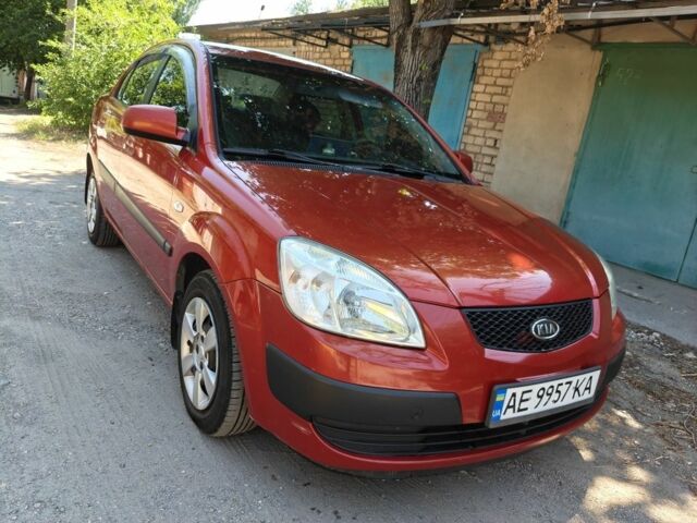 Красный Киа Рио, объемом двигателя 1.4 л и пробегом 215 тыс. км за 4625 $, фото 14 на Automoto.ua