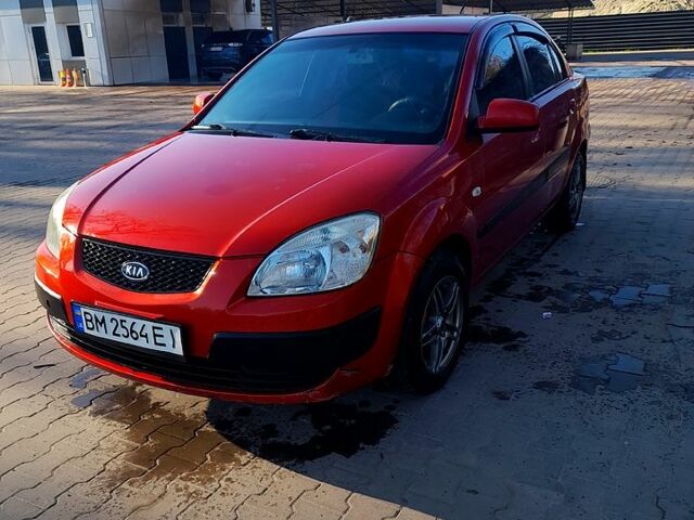 Красный Киа Рио, объемом двигателя 1.4 л и пробегом 270 тыс. км за 3300 $, фото 6 на Automoto.ua