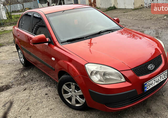 Красный Киа Рио, объемом двигателя 1.49 л и пробегом 198 тыс. км за 3999 $, фото 19 на Automoto.ua