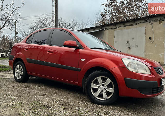 Красный Киа Рио, объемом двигателя 1.49 л и пробегом 198 тыс. км за 3999 $, фото 23 на Automoto.ua