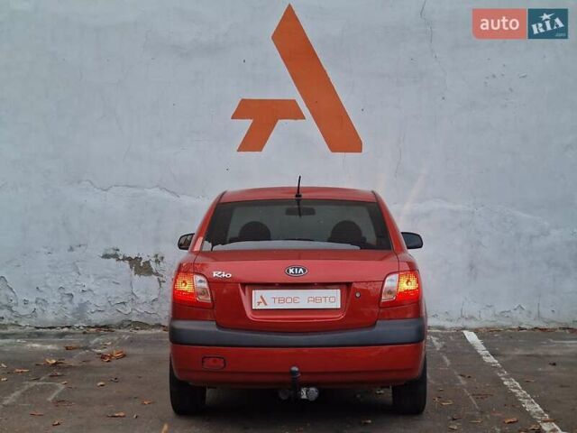 Красный Киа Рио, объемом двигателя 1.4 л и пробегом 100 тыс. км за 6990 $, фото 30 на Automoto.ua