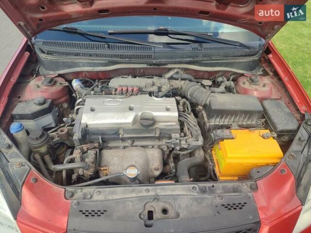 Червоний Кіа Ріо, об'ємом двигуна 1.4 л та пробігом 182 тис. км за 4500 $, фото 16 на Automoto.ua