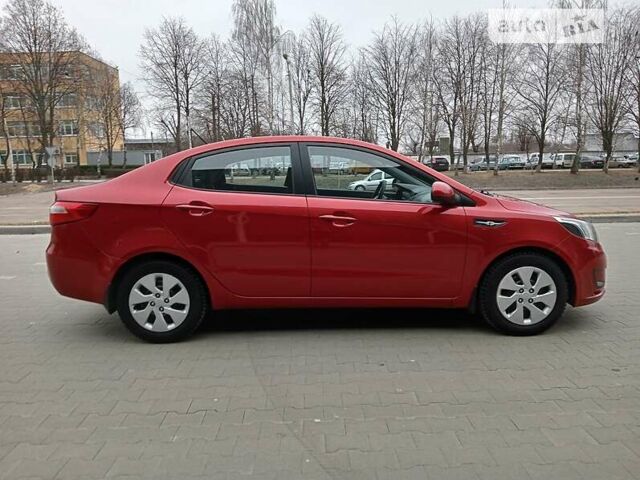 Красный Киа Рио, объемом двигателя 1.4 л и пробегом 85 тыс. км за 7500 $, фото 1 на Automoto.ua