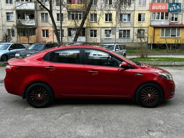 Красный Киа Рио, объемом двигателя 1.4 л и пробегом 190 тыс. км за 6350 $, фото 3 на Automoto.ua